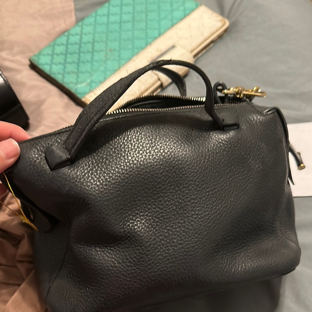 BALLY Black Leather Handbag